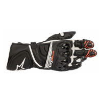 Alpinestars GP Plus R2 Black White Red Tips Gloves