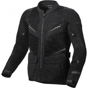 Macna Aerocon Adventure Black Jacket